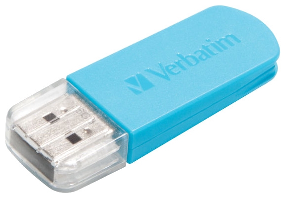 Флеш накопитель USB 2.0 16Gb Verbatim Mini (49832, blue)
