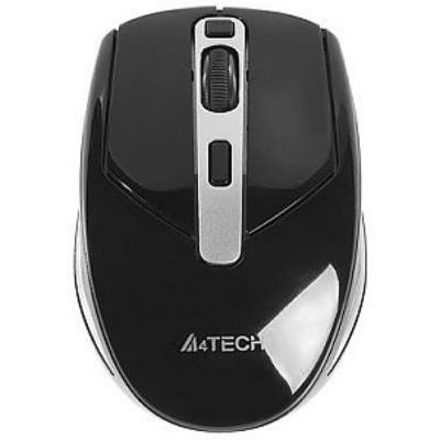 Мышь беспроводная A4Tech G11-590FX-1 (optical, 2000dpi, аккумулятор, black-silver)