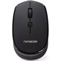 Мышь беспроводная Гарнизон GMW-545 (optical, 1600dpi, AA, soft-touch, black)
