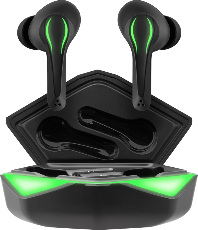 Гарнитура Defender CyberDots 220 (затычки, беспроводная, Bluetooth 5.0, с микрофоном, Type-C, до 4 часов работы от батареи, black)