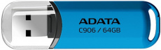 Флеш накопитель USB 2.0 64Gb ADATA C906 (AC906-64G-RWB, blue)