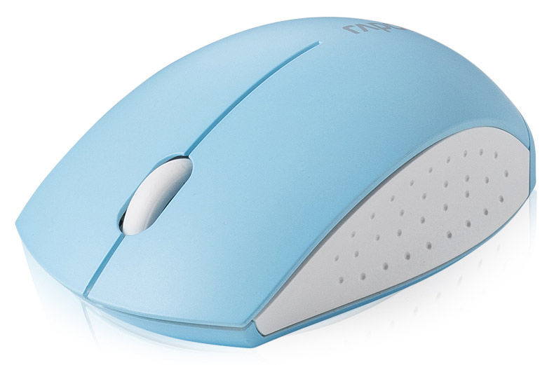 Мышь беспроводная Rapoo 3360 (optical, 1000dpi, AAA, blue-white)