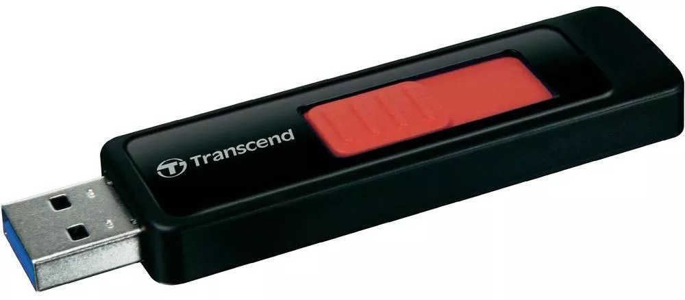 Флеш накопитель USB 3.1 64Gb Transcend JetFlash 760 (TS64GJF760, black-red)