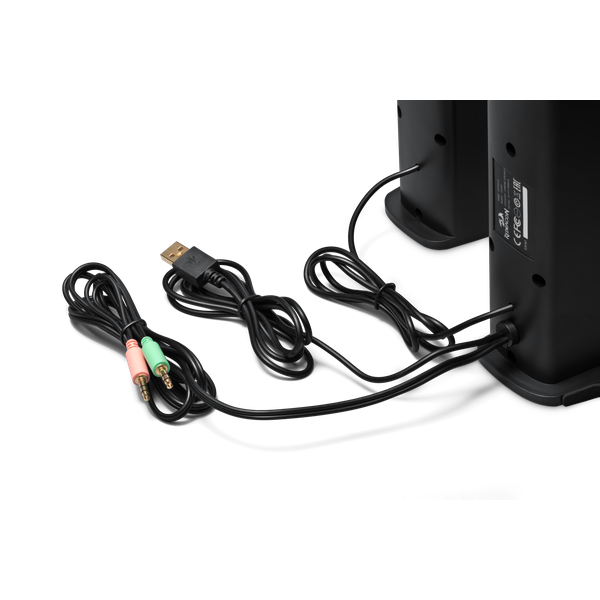 Колонки Redragon Orpheus (2х3W, USB, black-red)