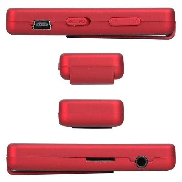 Плеер Flash Ritmix RF-3350 (4Gb, 128x64, SDmicro до 16Gb, FM, Диктофон, MP3, TXT, red)