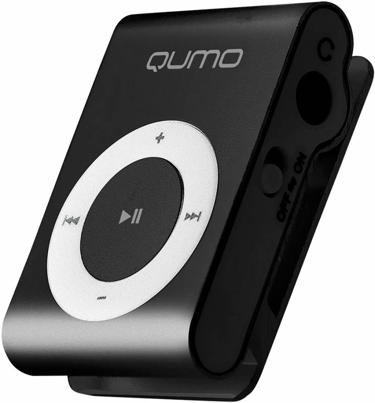 Плеер Flash QUMO FAIR (MP3, WMA, black)