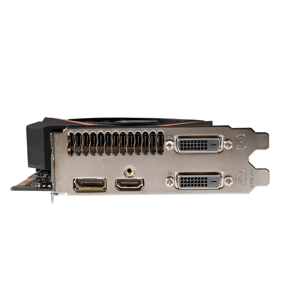 Видеокарта Gigabyte GF GTX1070 8Gb (GV-N1070IXOC-8GD, 256bit, GDDR5, 2xDVI+HDMI+DP) RTL