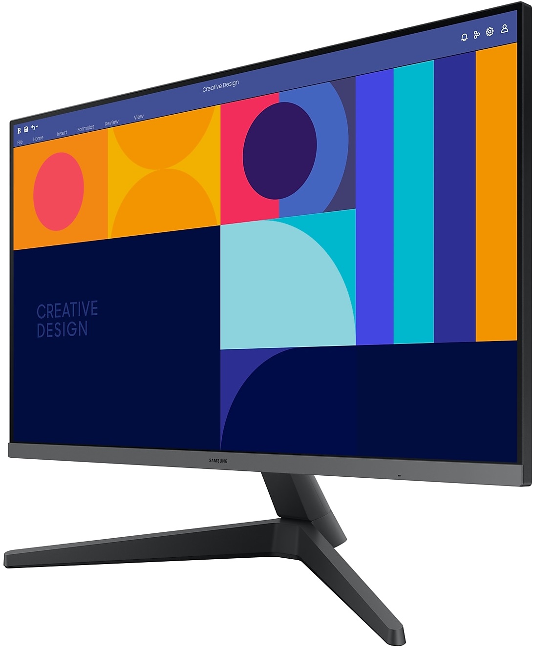 Монитор Samsung 27" S27C330GAI black (1920x1080, 100Hz, 1 000:1, 178°/178°, 4ms (GTG), 250cd/m2, IPS, HDMI, DP)