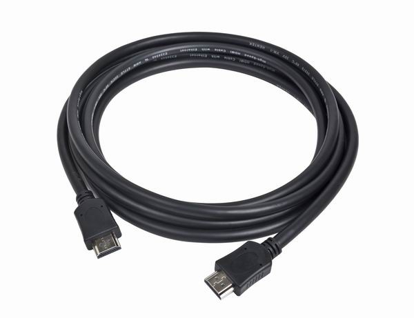 Кабель HDMI (m) - HDMI (m) 4.5m (CC-HDMI4-15, ver.2.0, с позолоченными контактами, экранированный, black) Cablexpert