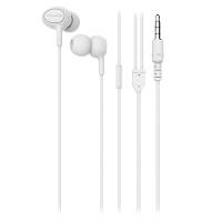 Наушники Microlab K767P (затычки, для мобильных устройств, с микрофоном, 1.2m, white)