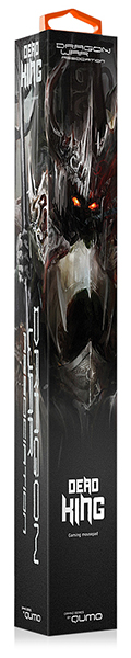 Коврик для мыши QUMO (Dead King, тканевый на резиновой основе, игровой, 360x270x3mm)