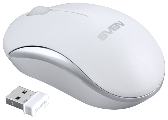 Мышь беспроводная Sven RX-310 (optical, 1200dpi, AA, white)
