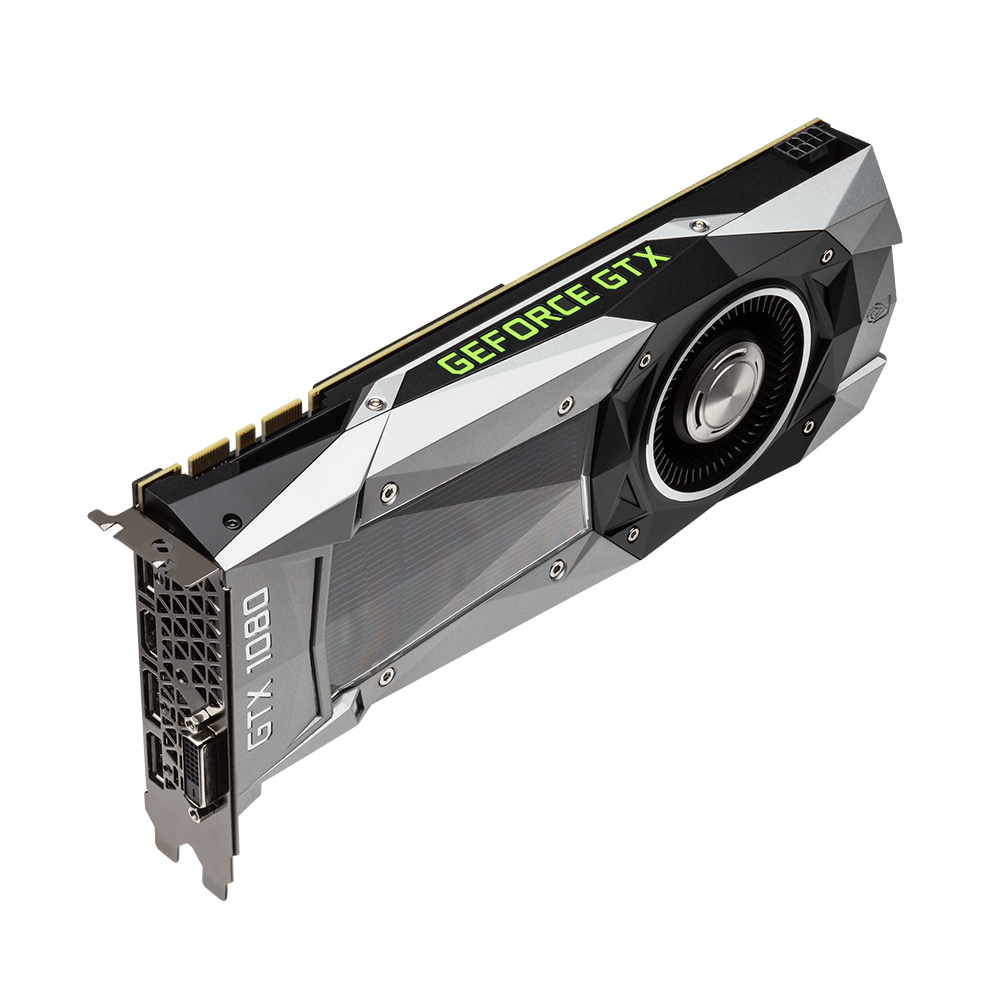 Видеокарта Gigabyte GF GTX1080 8Gb (GV-N1080D5X-8GD-B, 256bit, GDDR5, DVI+HDMI+3xDP) RTL