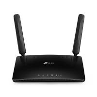 Роутер TP-LINK TL-MR6400 (300Mbps, 2.4GHz, 4 ports, 100Mbps, 2 внешние съёмные антенны, 4G LTE, Micro SIM, black)