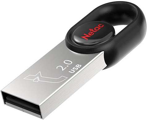 Флеш накопитель USB 2.0 16Gb Netac UM2 (NT03UM2N-016G-20BK, black)