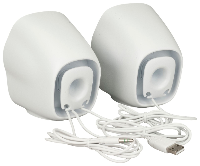 Колонки Logitech Z-120 (black-white, USB, 2x1,2W)