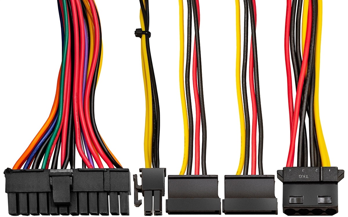 Блок питания ExeGate 450W (AAA450, 80mm, 20+4+4pin, 2*SATA, 1*HDD) OEM
