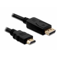 Кабель HDMI (m) - DisplayPort (m) 2.0m (позолоченные контакты, black) BEHPEX