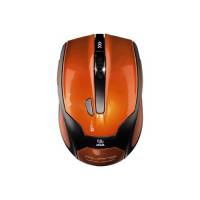 Мышь беспроводная Hama Milano (H-52390, optical, 1800dpi, 2xAAA, black-orange)