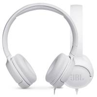 Наушники JBL TUNE 500 (накладные закрытые, для мобильных устройств, с микрофоном, 1.2m, white)