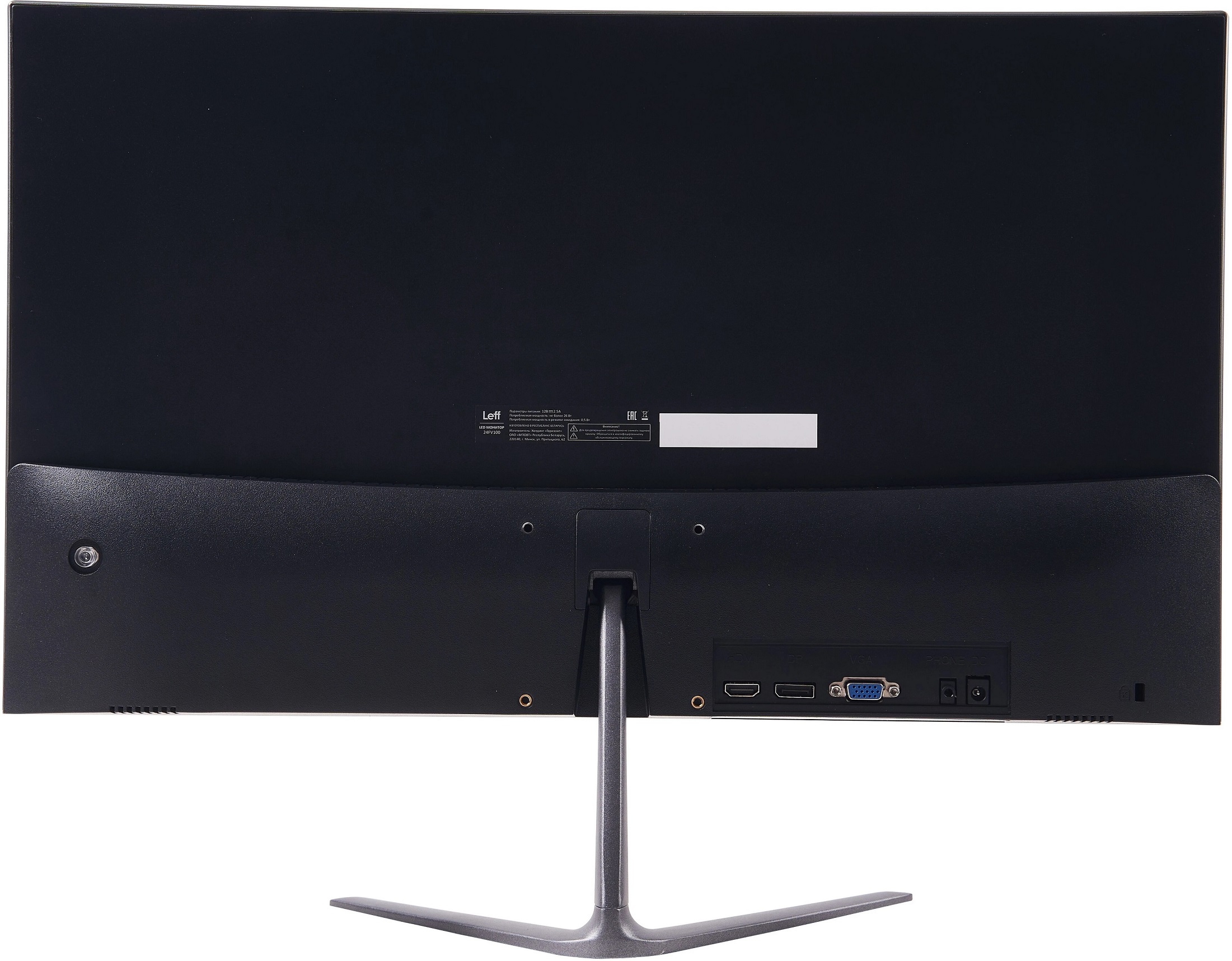 Монитор Leff 24" 24FV100 grey (1920x1080, 75Hz, 3000:1, 170°/170°, 7ms (GTG), 250cd/m2, VA, HDMI, DP, выход на наушники)