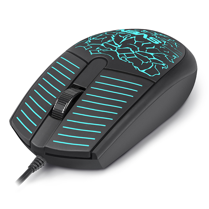 Мышь Sven RX-70 (USB, optical, 1200dpi,  динамическая подсветка, black)