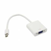 Переходник mini Display Port (m) - VGA (f) (EMiniM-VGAF 20, 0.2m, white) Espada
