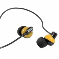 Наушники Defender Bravo-816 (затычки, 1.2m, black-yellow)