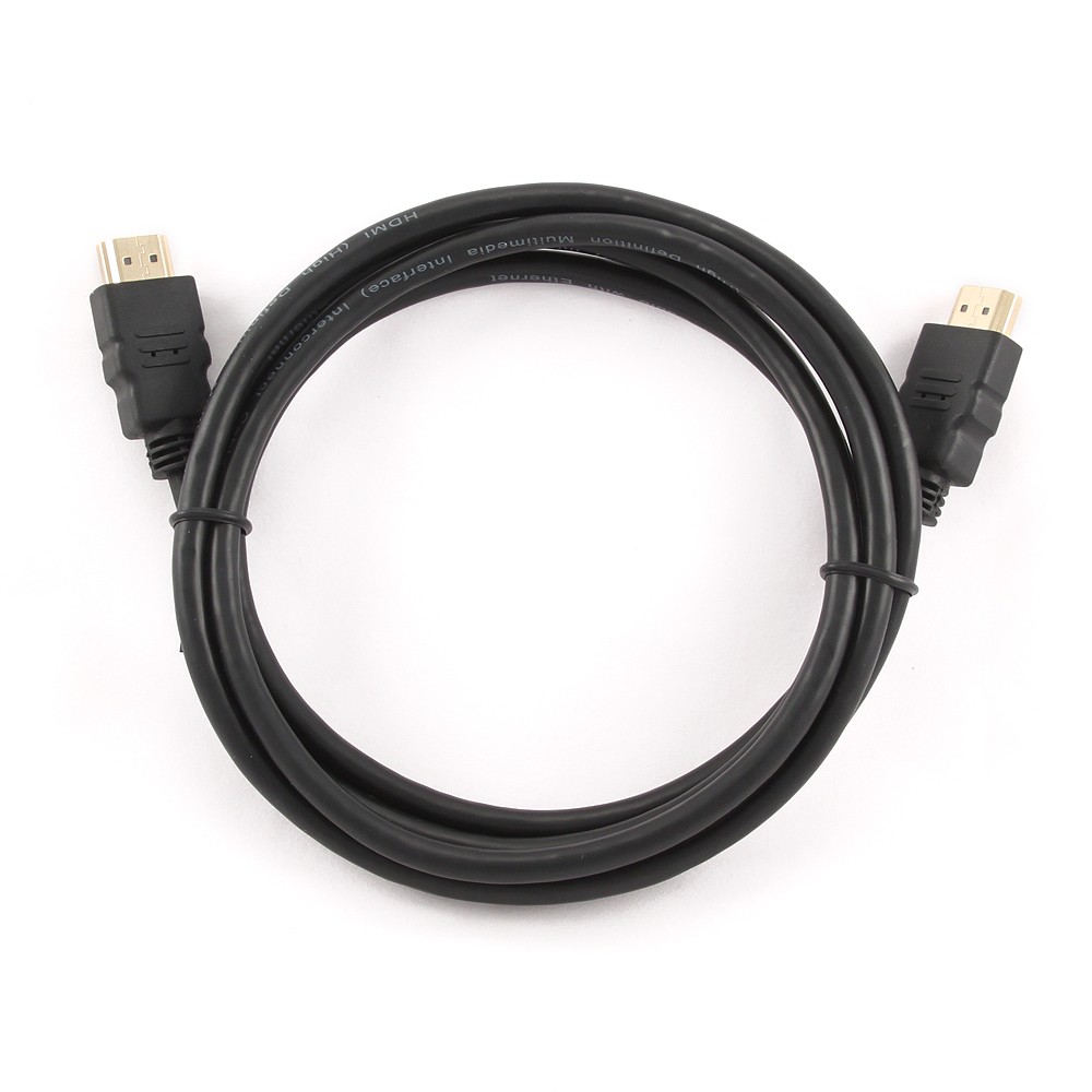 Кабель HDMI (m) - HDMI (m) 1.0m (CC-HDMI4-1M, ver.2.0, с позолоченными контактами, экранированный, black) Cablexpert