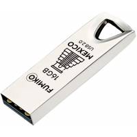 Флеш накопитель USB 2.0 16Gb FUMIKO MEXICO (FMX-03, silver)