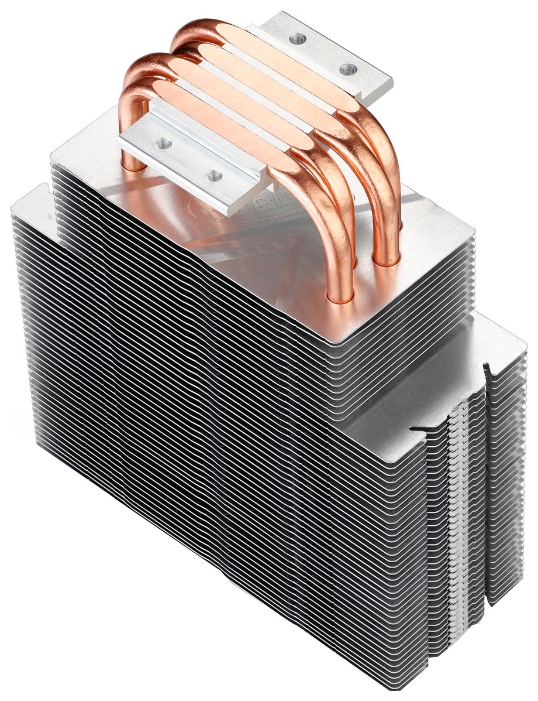Вентилятор DEEPCOOL GAMMAXX 400 (1150/1151/1155/1156/1366/2011/775/AM2/AM3/FM1/FM2, 120mm, Al, Hydro, 900-1500rpm, 18-30dBa, 4 тепловые трубки, DTH, 4pin, blue LED, 130W) RTL