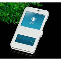 Чехол клип-кейс 6A117 (для Meizu M6, leather, white)