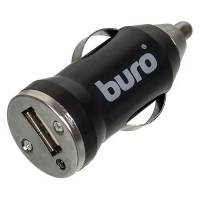 Зарядное устройство от прикуривателя Buro TJ-084 (1 USB разъём, 1A, black-silver)