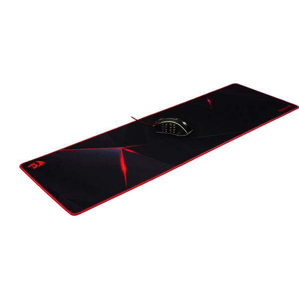 Коврик для мыши Redragon (AQUARIUS, тканевый на резиновой основе, игровой, black-red, 930x300x3mm)