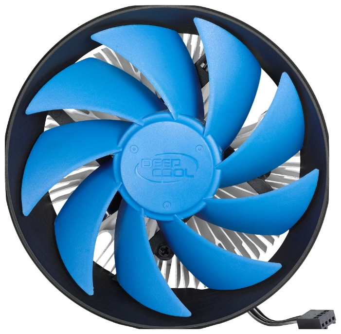 Вентилятор DEEPCOOL GAMMA ARCHER PRO (1150/1151/1155/1156/1200/775/AM2/AM3/AM4/FM1/FM2, 120mm, Al+Cu, 900-1600rpm, 18-21dBa, 4pin, 110W) RTL