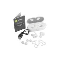 Гарнитура HARPER HB-510 (затычки, беспроводная, Bluetooth 4.2, с микрофоном, до 4 часов работы от батареи, white)