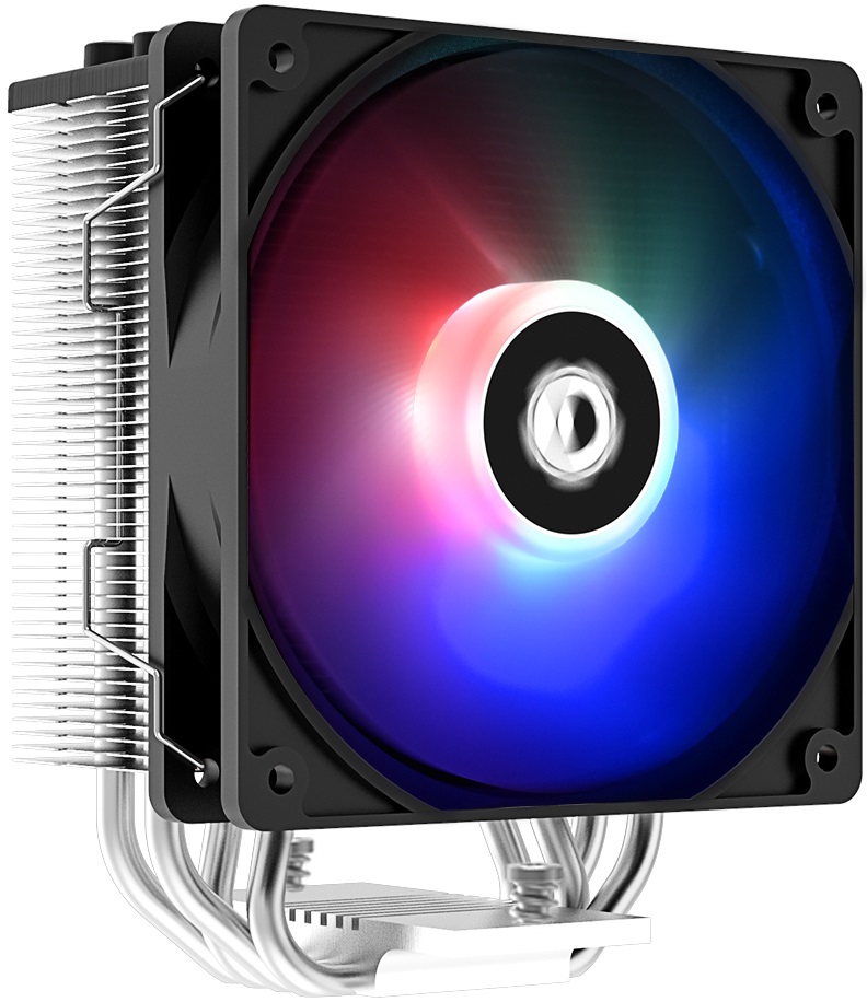Вентилятор ID-Cooling SE-214-XT (1150/1151/1155/1156/1200/1700/AM4/AM5, 120mm, Hydro, 500-1500rpm, 16-27dBa, 4 тепловые трубки, 4pin, RGB fixed LED, 140W) RTL