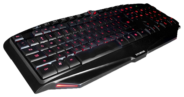 Клавиатура ZALMAN ZM-K400G (USB, игровая с двойной регулируемой подсветкой, black)