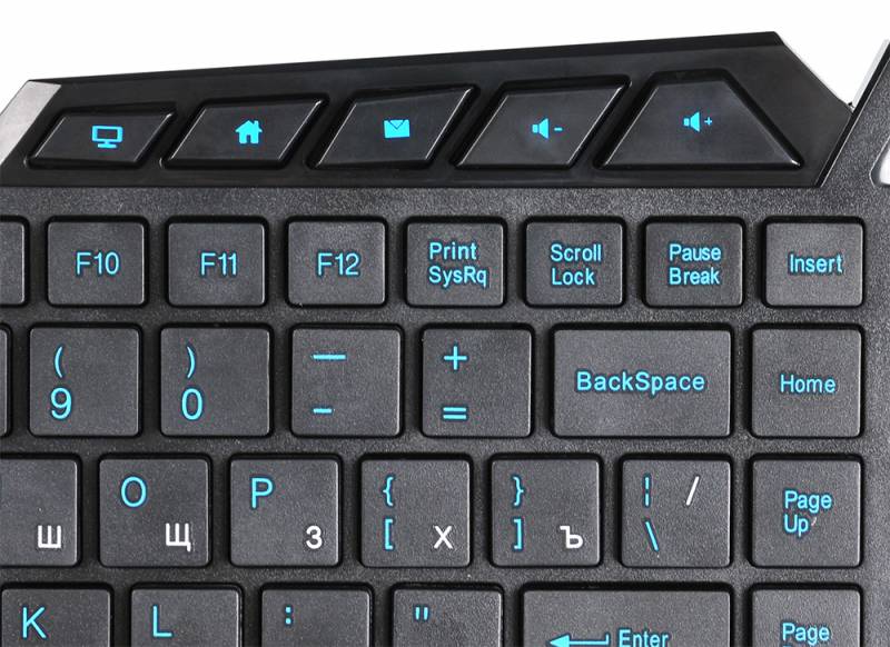 Клавиатура Oklick 470M (USB, мультимедийная, black)