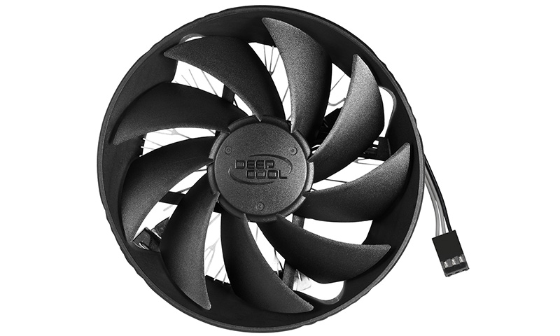 Вентилятор DEEPCOOL GAMMA HUNTER (1150/1151/1155/1156/1200/775/AM2/AM3/AM4/FM1/FM2, 120mm, Al, 1600rpm, 21dBa, 3pin, 95W) RTL