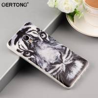 Чехол клип-кейс 126291 (для Meizu M6, Silicone, Tiger, black-white)