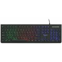 Клавиатура Gembird KB-240L (USB, регулируемая подсветка, мультимедийная, black)