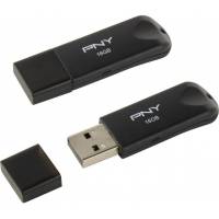 Флеш накопитель USB 2.0 16Gb PNY (FD16GATTCKTRK-EF, black)