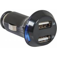 Зарядное устройство от прикуривателя Defender UCA-04 — 2 порт USB, 5V/1A+1А