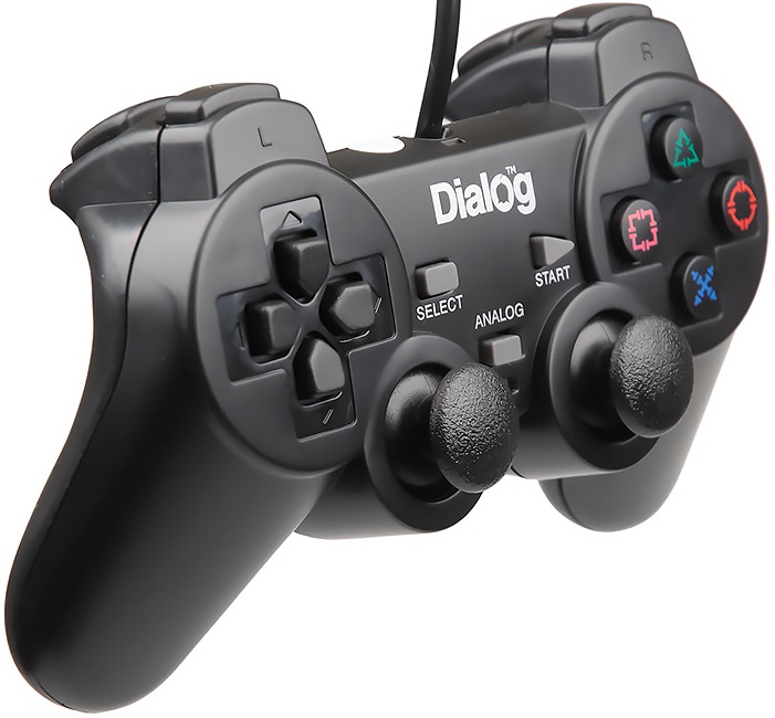 Геймпад Dialog Action GP-A11 (вибрация, 1.8m, black)