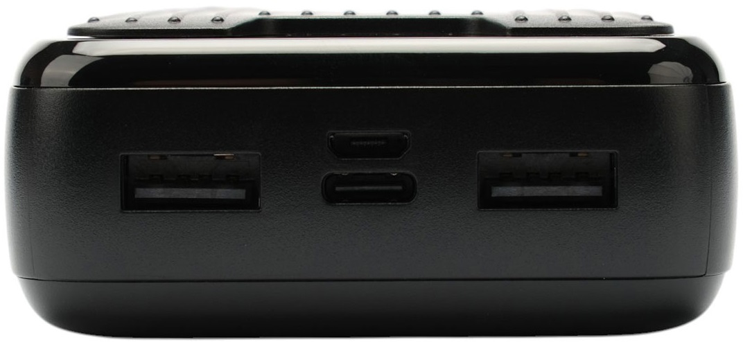 Внешний аккумулятор Gembird GPB-20 (литий-полимерный, 20000mAh, выход 2A, вход 2А, black)