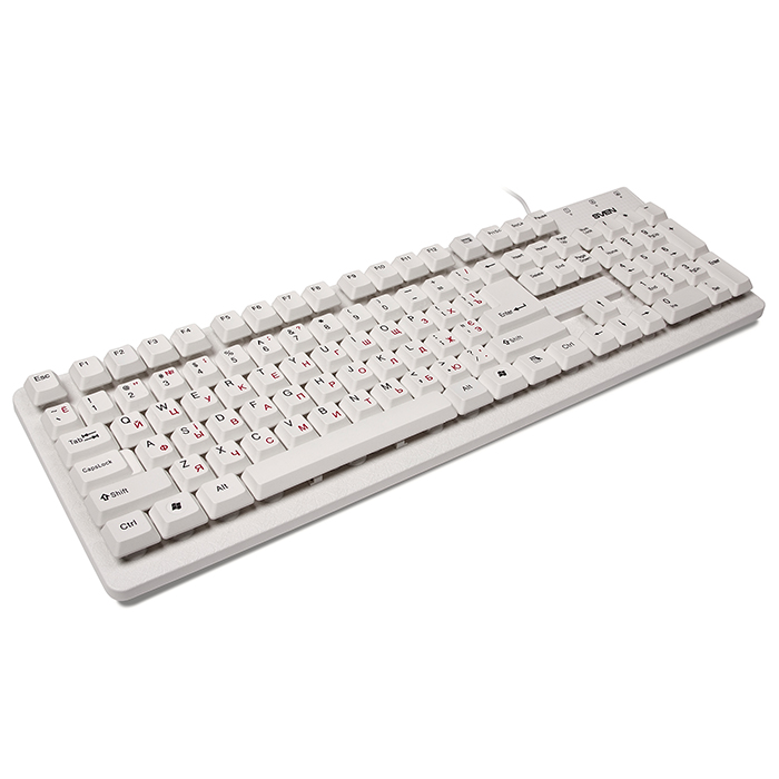 Клавиатура Sven 301 Standard (USB, white)