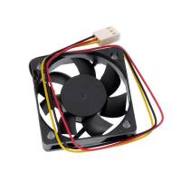 Вентилятор Gembird D50BM-12AS (50x50x10mm, ball, 4200rpm, 28dBa, 3pin, black) OEM