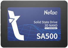 Накопитель SSD 2,5" 480Gb Netac SA500 (NT01SA500-480-S3X, 520/450Mbs, SATA-3, 7mm)