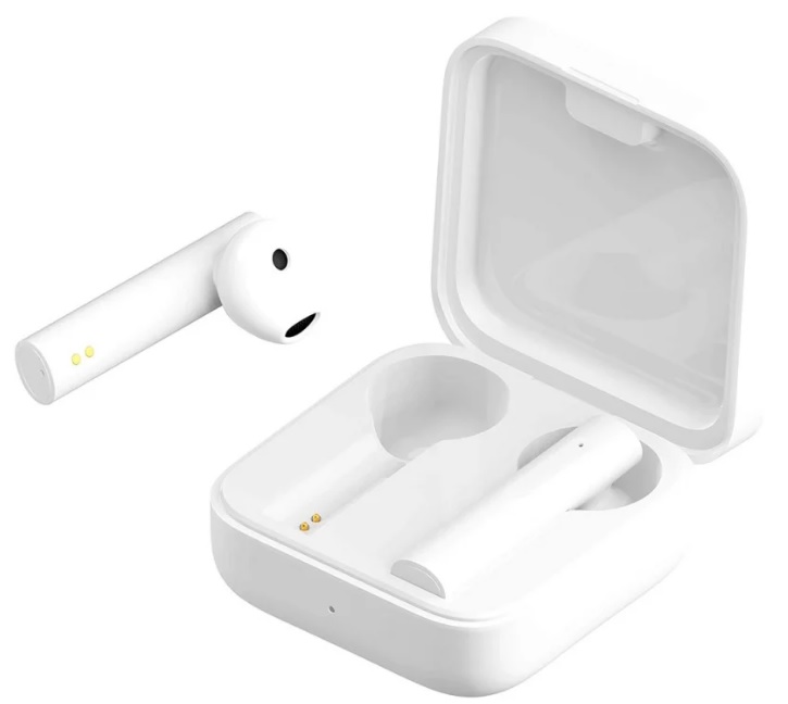 Гарнитура Xiaomi Mi True Wireless Earphones 2 Basic (затычки, беспроводная, Bluetooth 5.0, с микрофоном, до 5 часов работы от батареи, white)